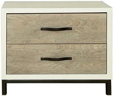 CURATED SPENCER GRAY/PARCHMENT NIGHTSTAND