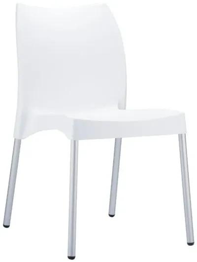 Compamia Vita Resin Outdoor Dining Chair White