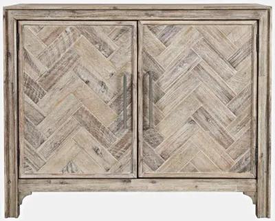 Gramercy 2-Door Accent Cabinet Grey Wash