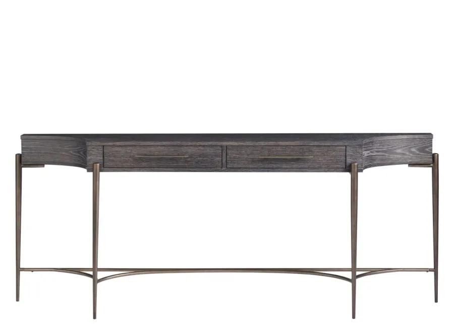 CURATED OSLO ONYX CONSOLE TABLE