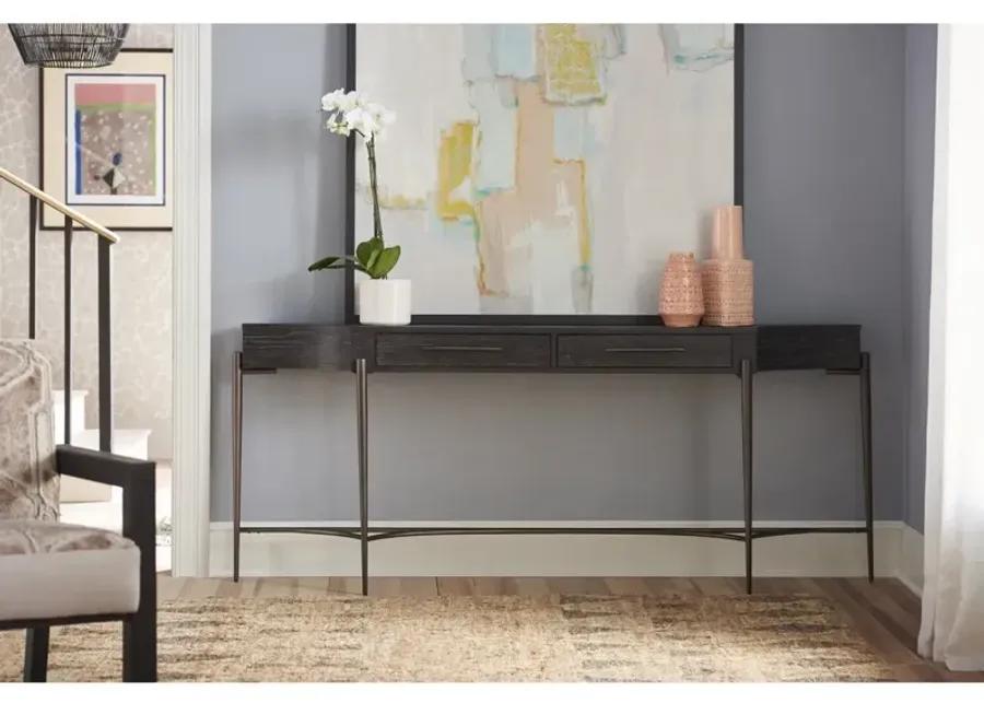 CURATED OSLO ONYX CONSOLE TABLE