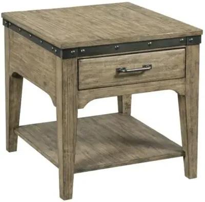 Kincaid Artisans Rectangle Drawer End Table Plank Road