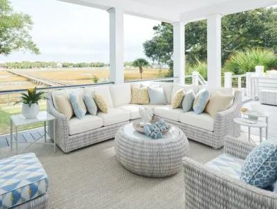 OUTDOOR OTTOMAN - SEABROOK