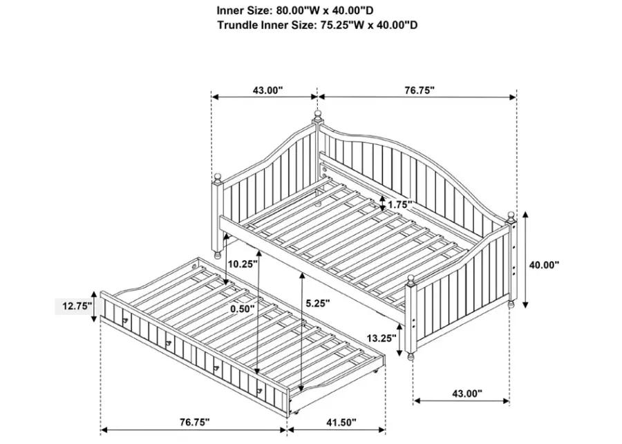 JULIE ANN DAYBED WHITE