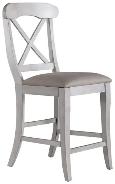 Liberty Furniture Ocean Isle Antique White Counter-Height Chair