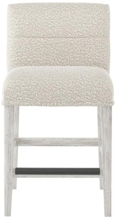 Bernhardt Hyde Fabric Wire Brushed Counter Stool