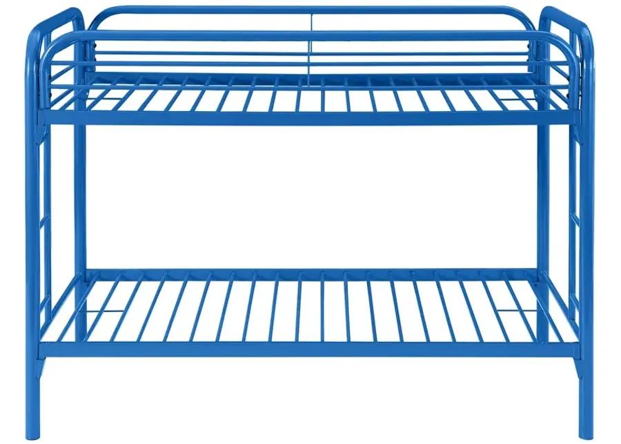 MORGAN TWIN/TWIN BUNK BED BLUE