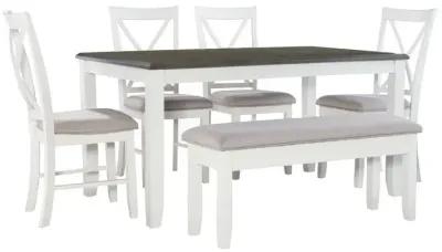 Powell Jane Grey 6-Piece Dining Set