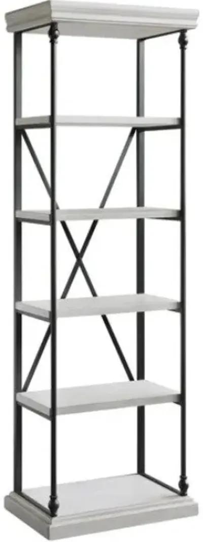 Crestview White Etagere