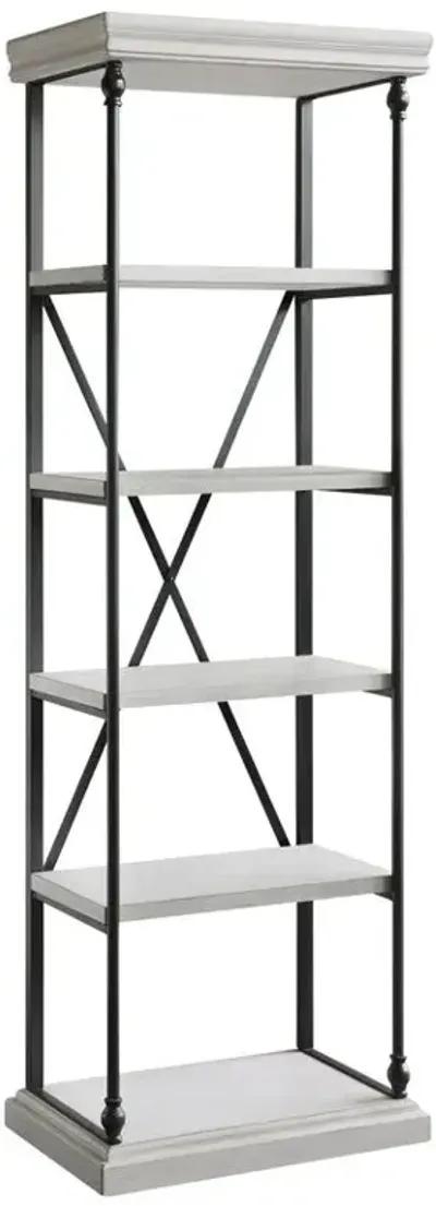 Crestview White Etagere