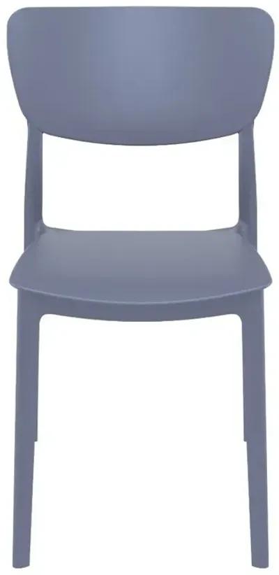 Compamia Monna Outdoor Dining Chair Dark Gray