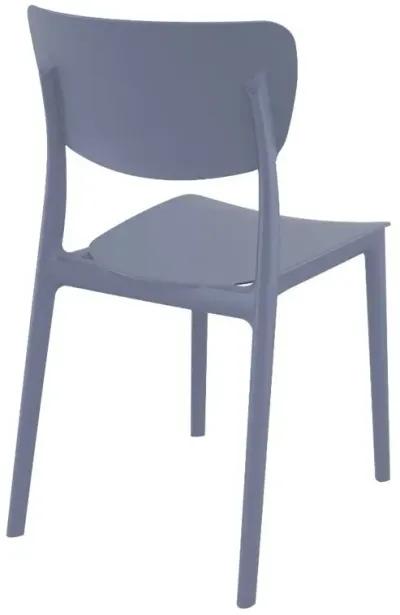 Compamia Monna Outdoor Dining Chair Dark Gray