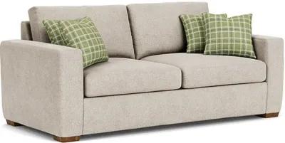 COLLINS WHITE SHELL TWO-CUSHION SOFA