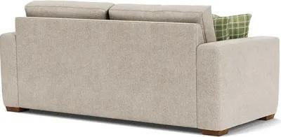 COLLINS WHITE SHELL TWO-CUSHION SOFA