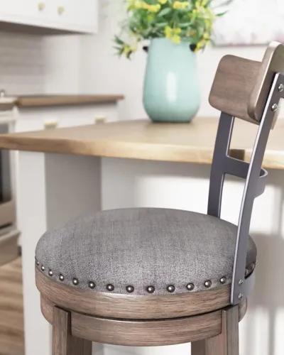 Ashley Caitbrook Gray Bar Stool