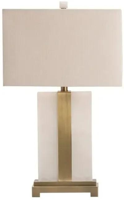 Crestview Steart Alabaster Table Lamp