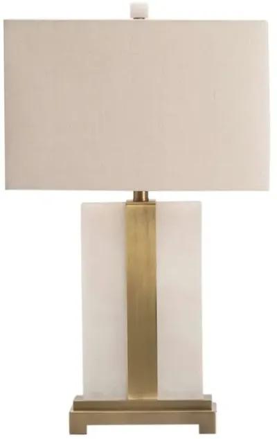 Crestview Steart Alabaster Table Lamp