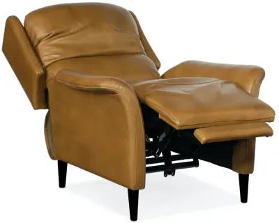 Hooker Furniture Deacon Rogue Camel Leather Power Recliner Chair with Power Headrest