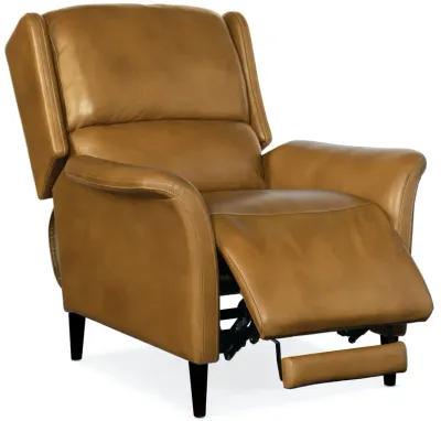 Hooker Furniture Deacon Rogue Camel Leather Power Recliner Chair with Power Headrest