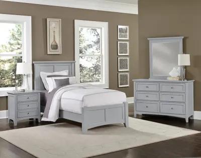 Bonanza Gray 6-Drawer Double Dresser