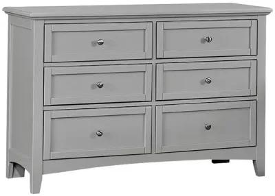 Bonanza Gray 6-Drawer Double Dresser