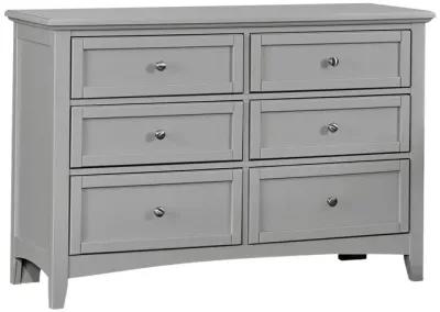 Bonanza Gray 6-Drawer Double Dresser