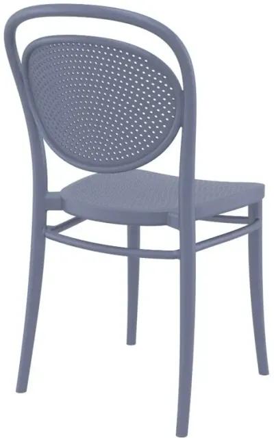 Compamia Marcel Resin Outdoor Patio Chair Dark Gray