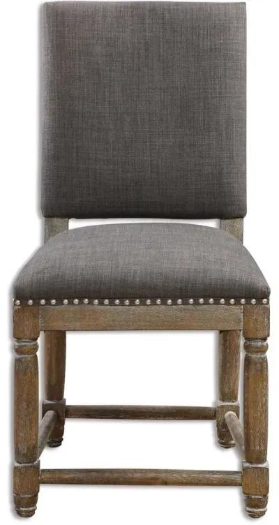 LAURENS WEATHERED GRAY DINING CHAIR