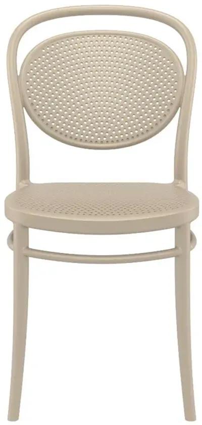 Compamia Marcel Resin Outdoor Patio Chair Taupe