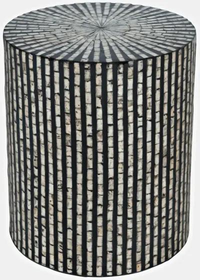 Jofran Capri Small Accent Table Black Multi