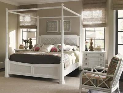 Tommy Bahama Home by Lexington Ivory Key Southampton Poster Bed Queen