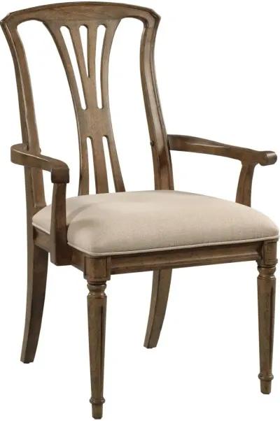 Kincaid Ansley Fergersen Cinnamon Arm Chair