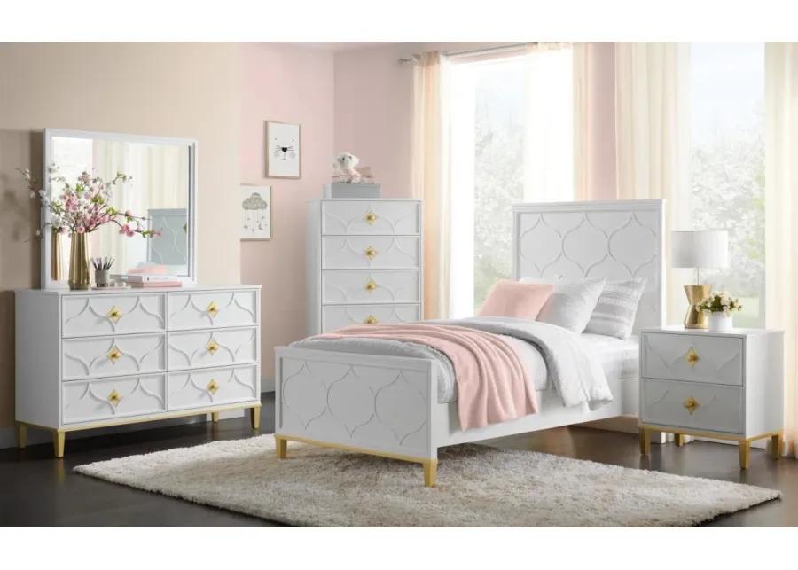 KIDS/TEENS EMMA FULL PANEL BED