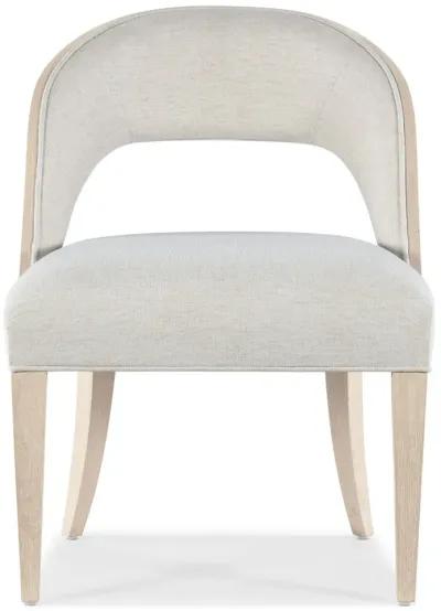 Hooker Furniture Nouveau Chic Sandstone & Nomad Snow Dining Side Chair