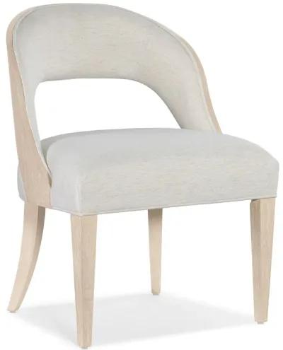 Hooker Furniture Nouveau Chic Sandstone & Nomad Snow Dining Side Chair