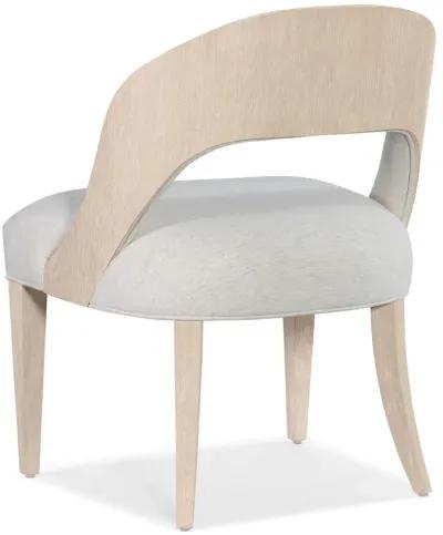 Hooker Furniture Nouveau Chic Sandstone & Nomad Snow Dining Side Chair