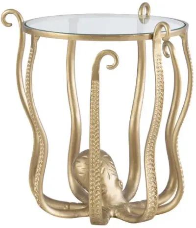 Powell Octiana Octopus Table Gold