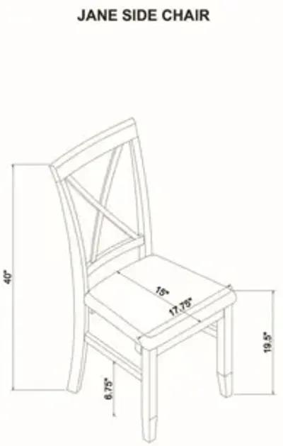 Powell Jane Grey 5-Piece Dining Set