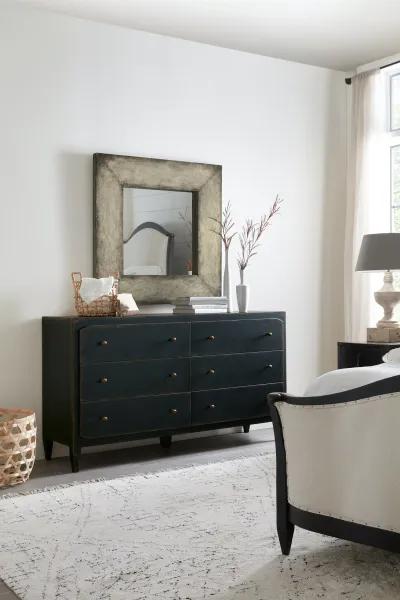 Hooker Furniture Ciao Bella 6-Drawer Dresser Black