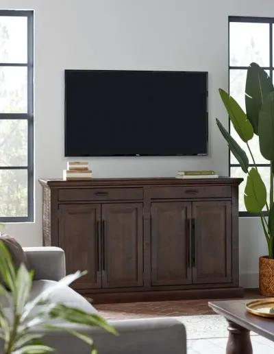 Aspenhome Hermosa Brown/Dark 65 Inch Console