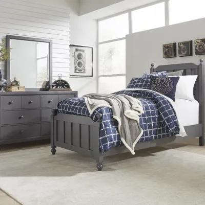 Liberty Furniture Kids/Teens Complete Twin Bedroom Set Panel Bed, Dresser & Mirror Cottage View