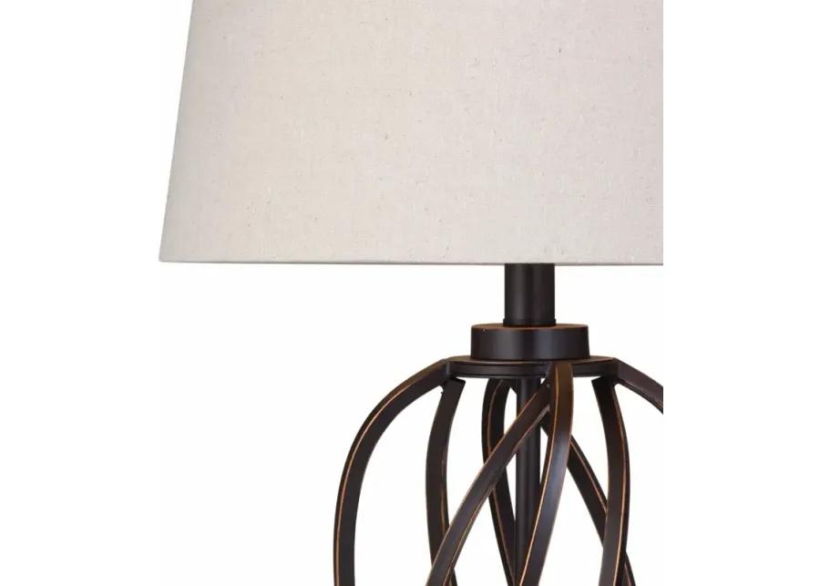 ORSON TABLE LAMP 15X18X33H BRONZE'