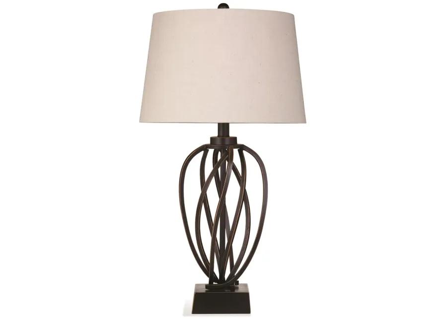 ORSON TABLE LAMP 15X18X33H BRONZE'