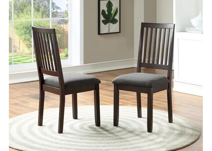 YORKTOWN ESPRESSO 7-PIECE DINING SET