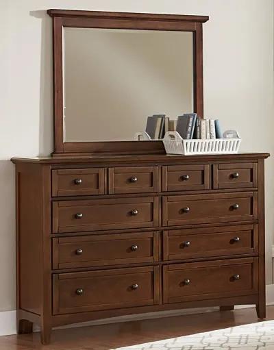 Vaughan-Bassett Bonanza Cherry Triple 8-Drawer Dresser