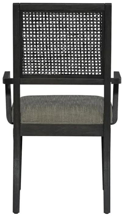 Liberty Furniture Caruso Heights Blackstone Panel Back Arm Chair