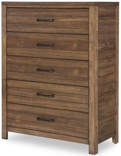 Kids/Teens Summer Camp Brown Drawer Chest