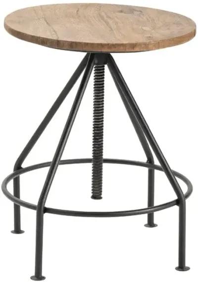 Crestview Bengal Manor Black/Brown Bar Stool