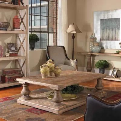 Uttermost Stratford Stony Gray Cocktail Table