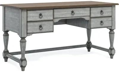 Flexsteel Plymouth Distressed Graywash Writing Desk